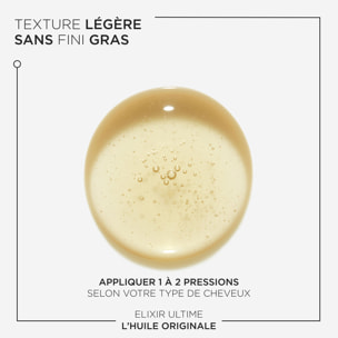 L'Huile Originale  - Recharge Huile nourrissante pour tous types de cheveux