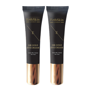 Dúo de cremas para ojos Gold