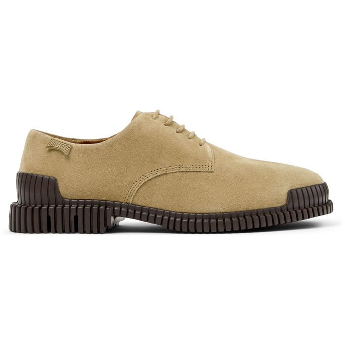 Zapatos de cordones - CAMPER Pix - Marron - Cuero de gamuza