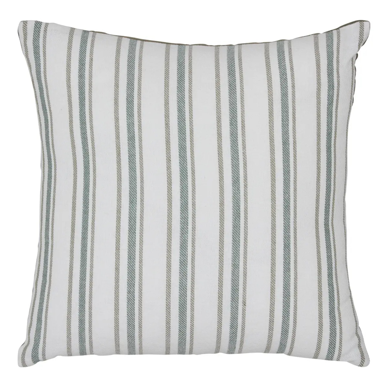Coussin Groove 40x40cm rayé vert