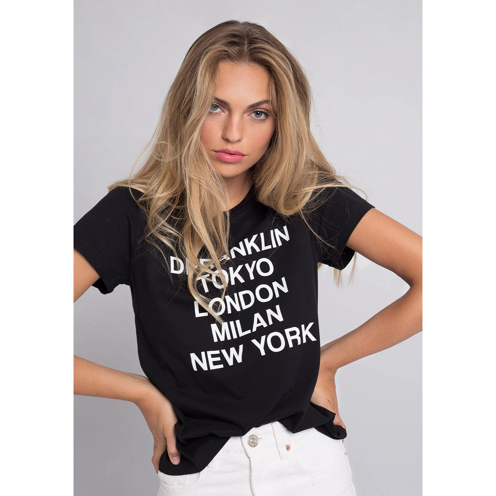 Camiseta DF Capitals Negro