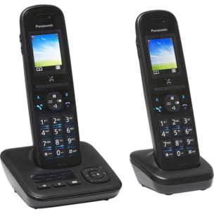 Téléphone sans fil PANASONIC KX-TGH722FRB
