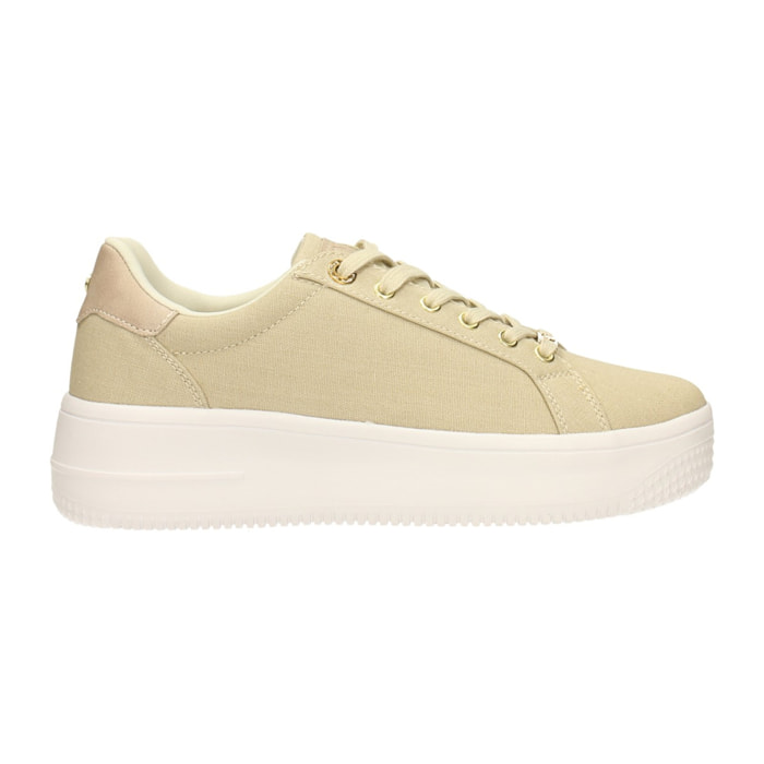 Sneakers Donna Tata Italia Beige