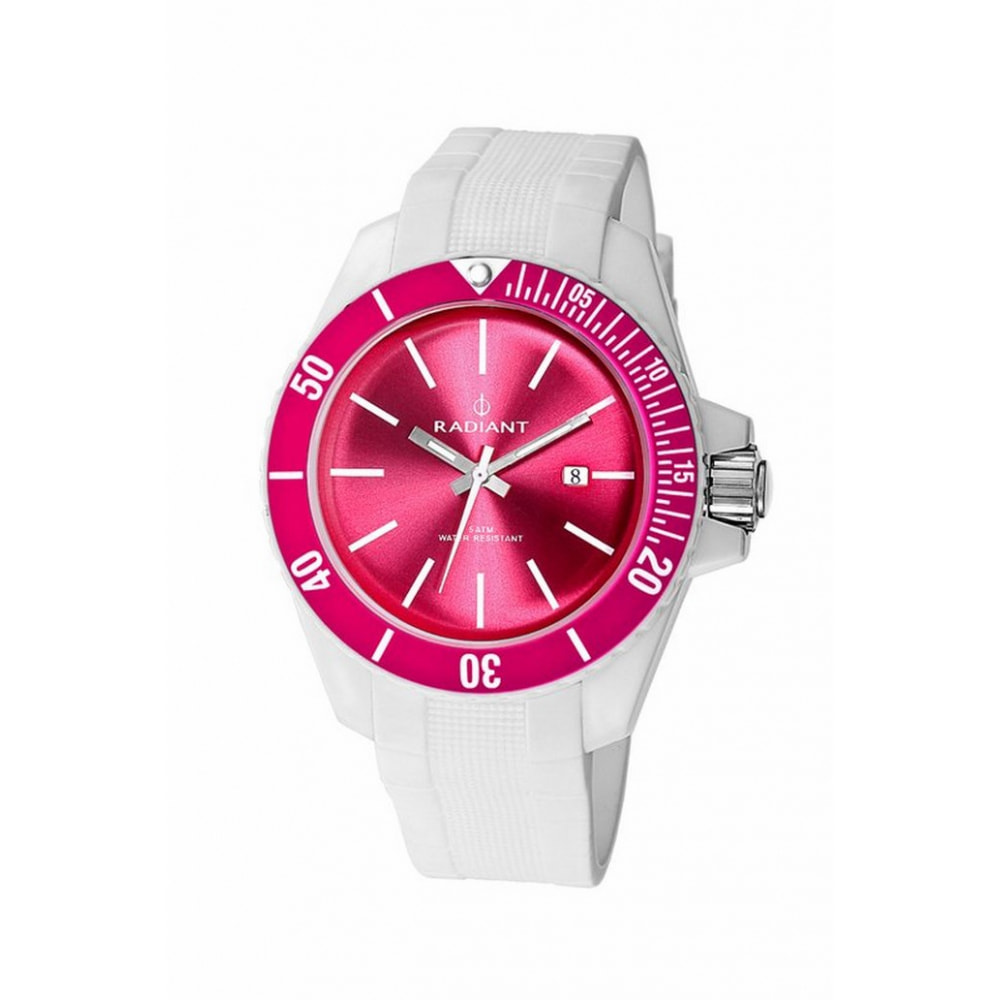 Reloj Radiant RA166607 Unisex Analogico Cuarzo con Correa de Caucho