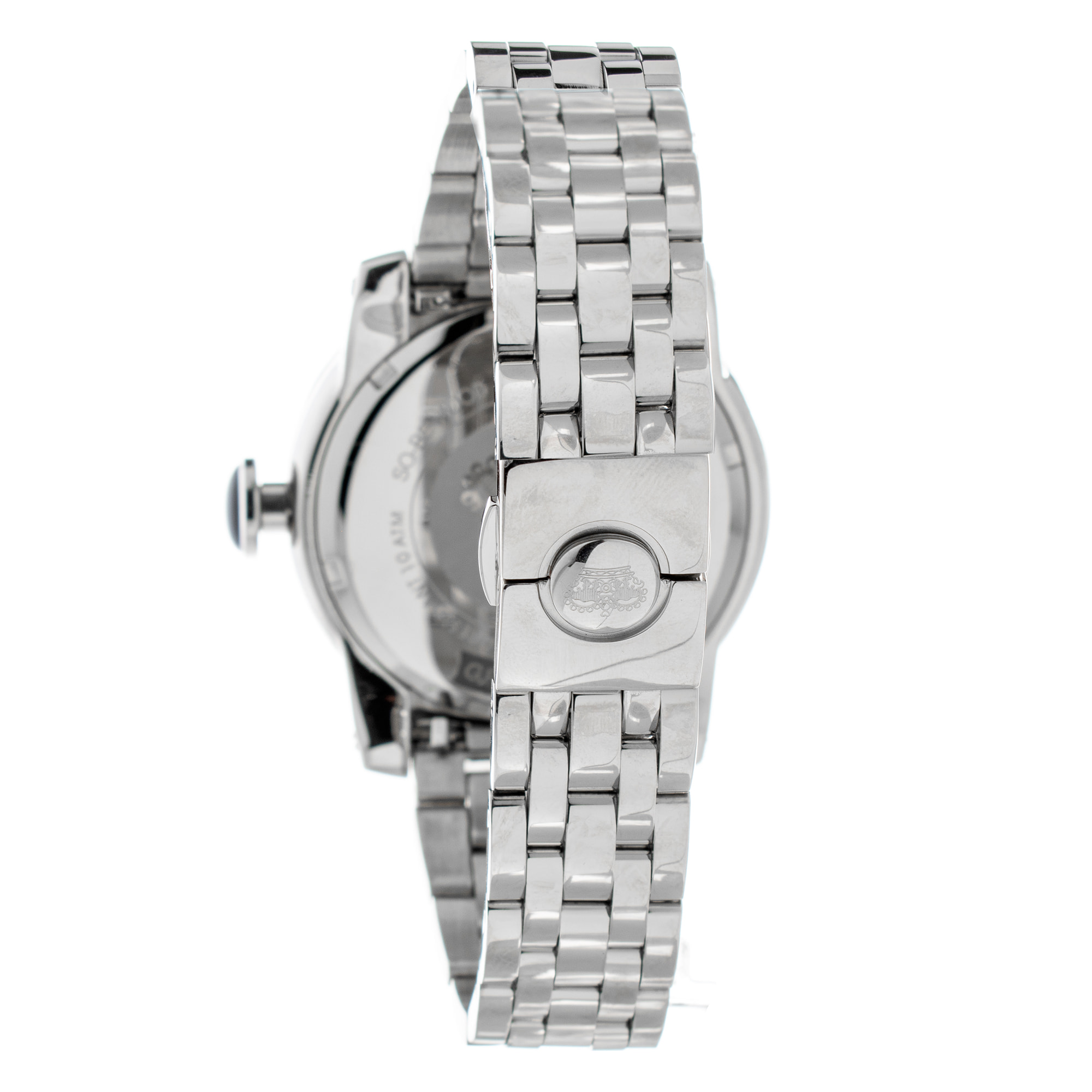 Reloj Glam Rock GR32050BP Mujer Analogico Cuarzo ronda swiss made con Correa de Acero