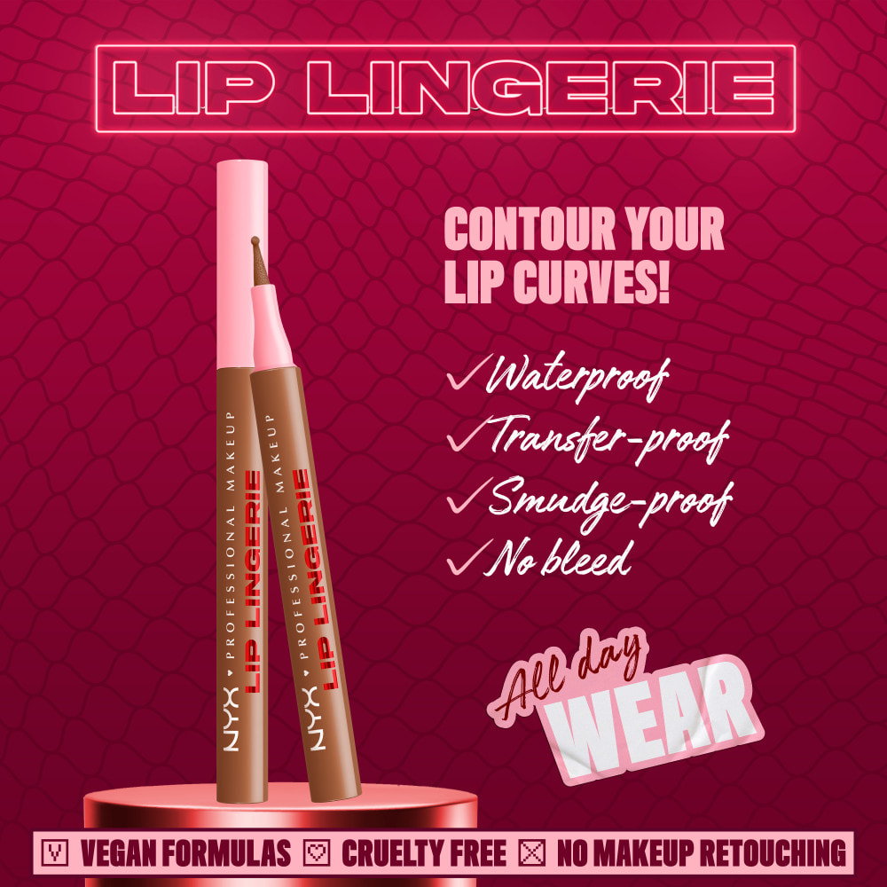 NYX Professional Makeup Lip Lingerie Liner BARELY THERE
