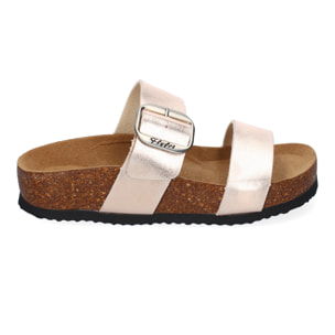 Sandalia de Cuña para Mujer, Tipo Esclava, con Piso de Bio, Planta Anatómica