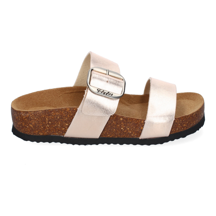 Sandalia de Cuña para Mujer, Tipo Esclava, con Piso de Bio, Planta Anatómica