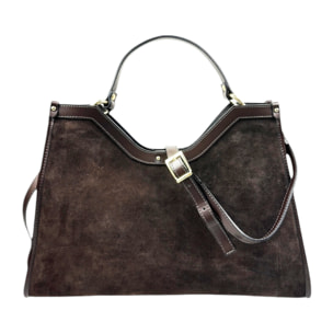 Bolso de Hombro Cheval Firenze Capri F/W Marrón Oscuro