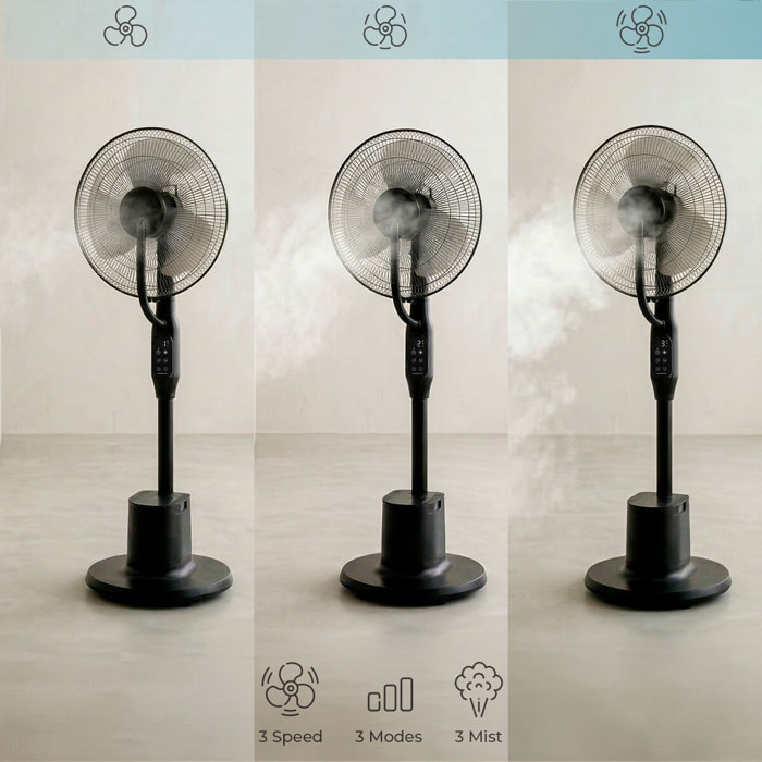 Ventilatore Nebulizzatore da Terra con Telecomando Sprair InnovaGoods