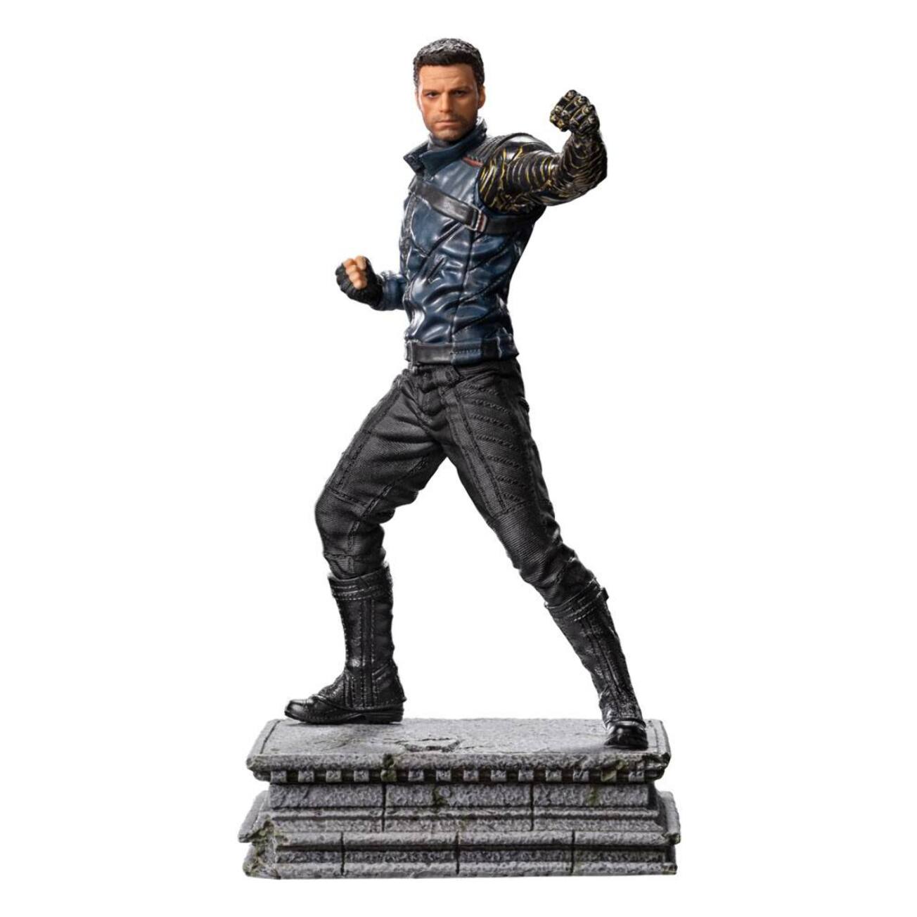 Marvel The Falcon & The Winter Soldier Statua Bucky Barnes 22cm 1/10 Iron Studio