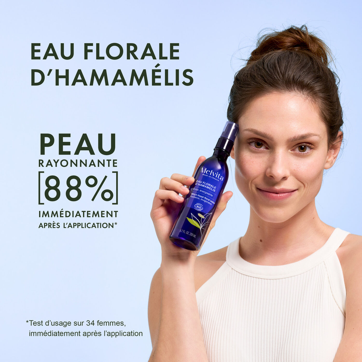 Eau Florale d'Hamamelis  - Tonifiante & Éclat 200 ml