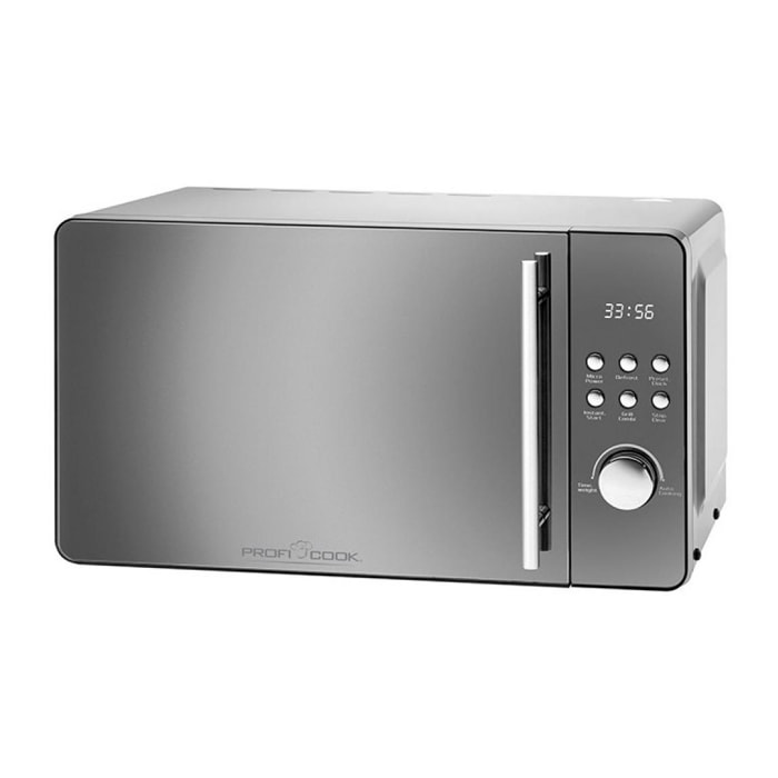 Micro-ondes avec gril 2en1 20L 1280W Proficook PC-MWG 1175 Silver
