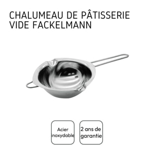 Ensemble de 2 Services à bain marie 26 cm pour chocolat Zenker