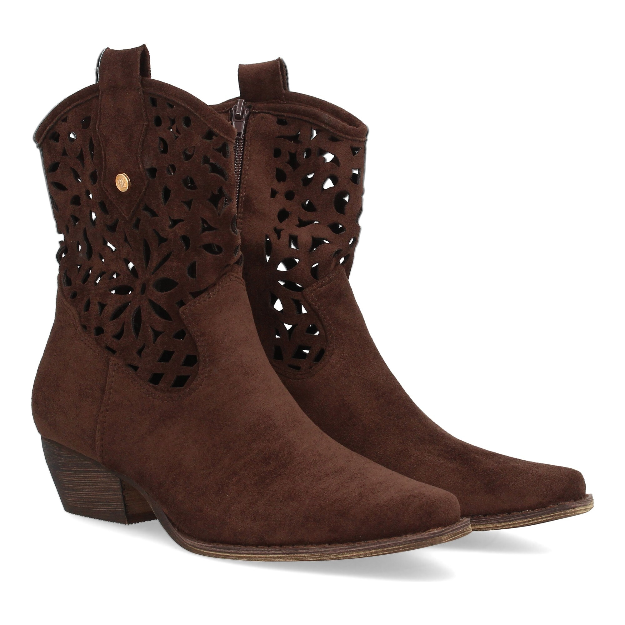 Botas cowboy caladas con tacón.