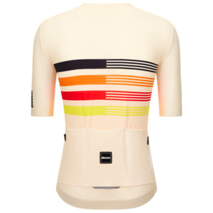 Pirelli Sport Club - Maglia Unisex Tape - Bianco - Unisex