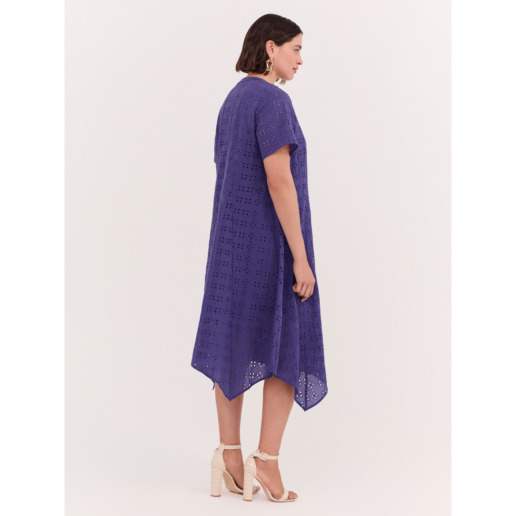 Fiorella Rubino - Vestito Free in sangallo - Viola