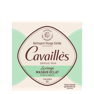 Masque Eclat - Nettoyant Visage Solide 70 g