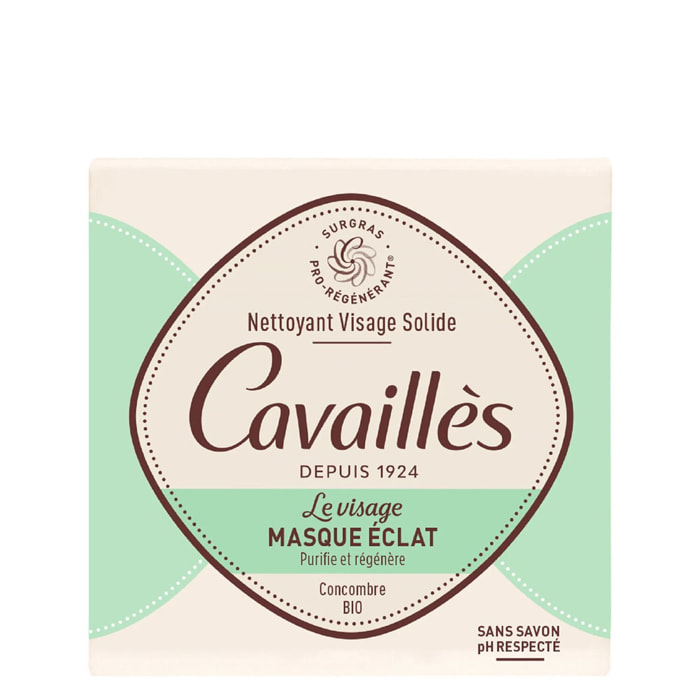 Masque Eclat - Nettoyant Visage Solide 70 g