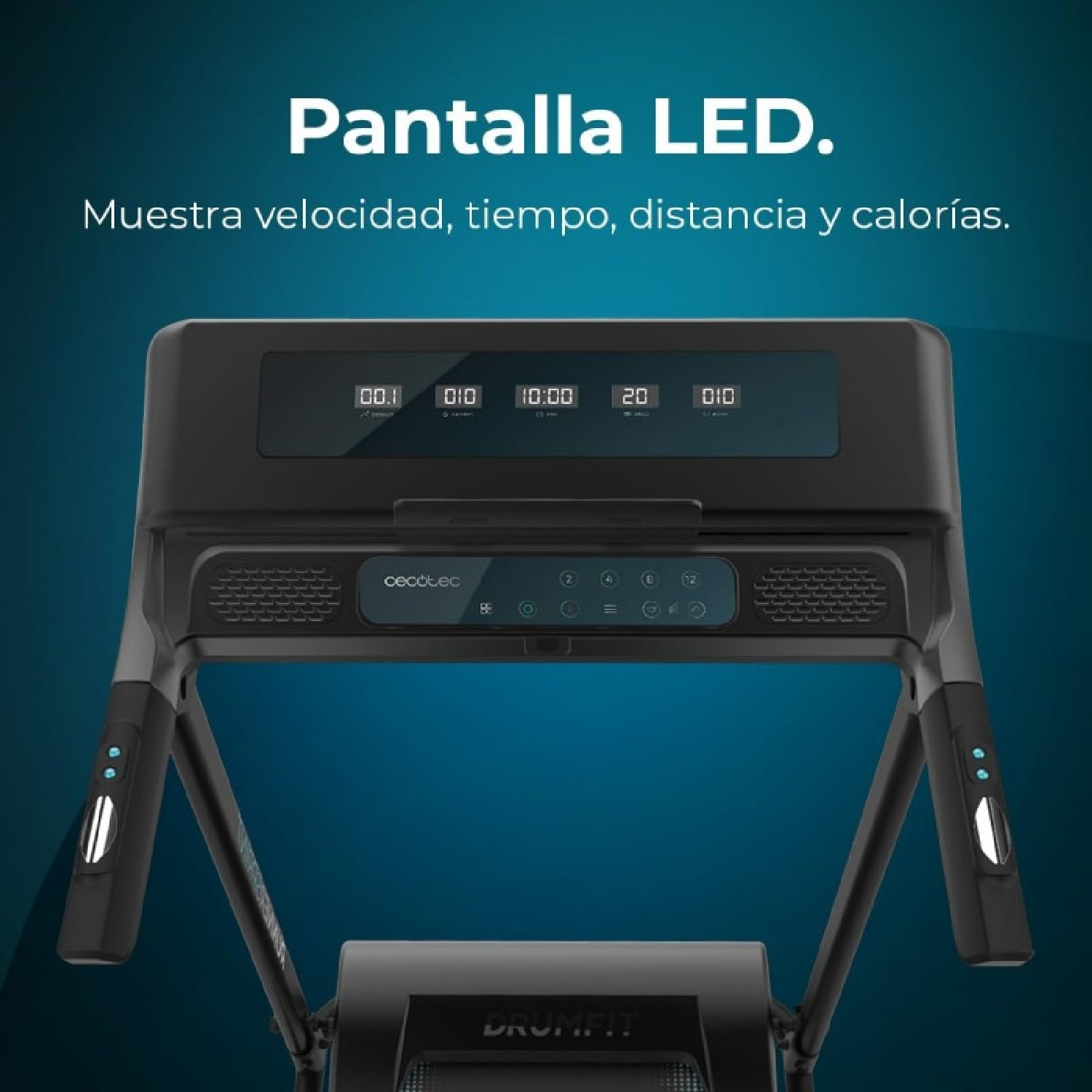 Cecotec Cinta de correr DrumFit WayHome 1000 Runner Sprint