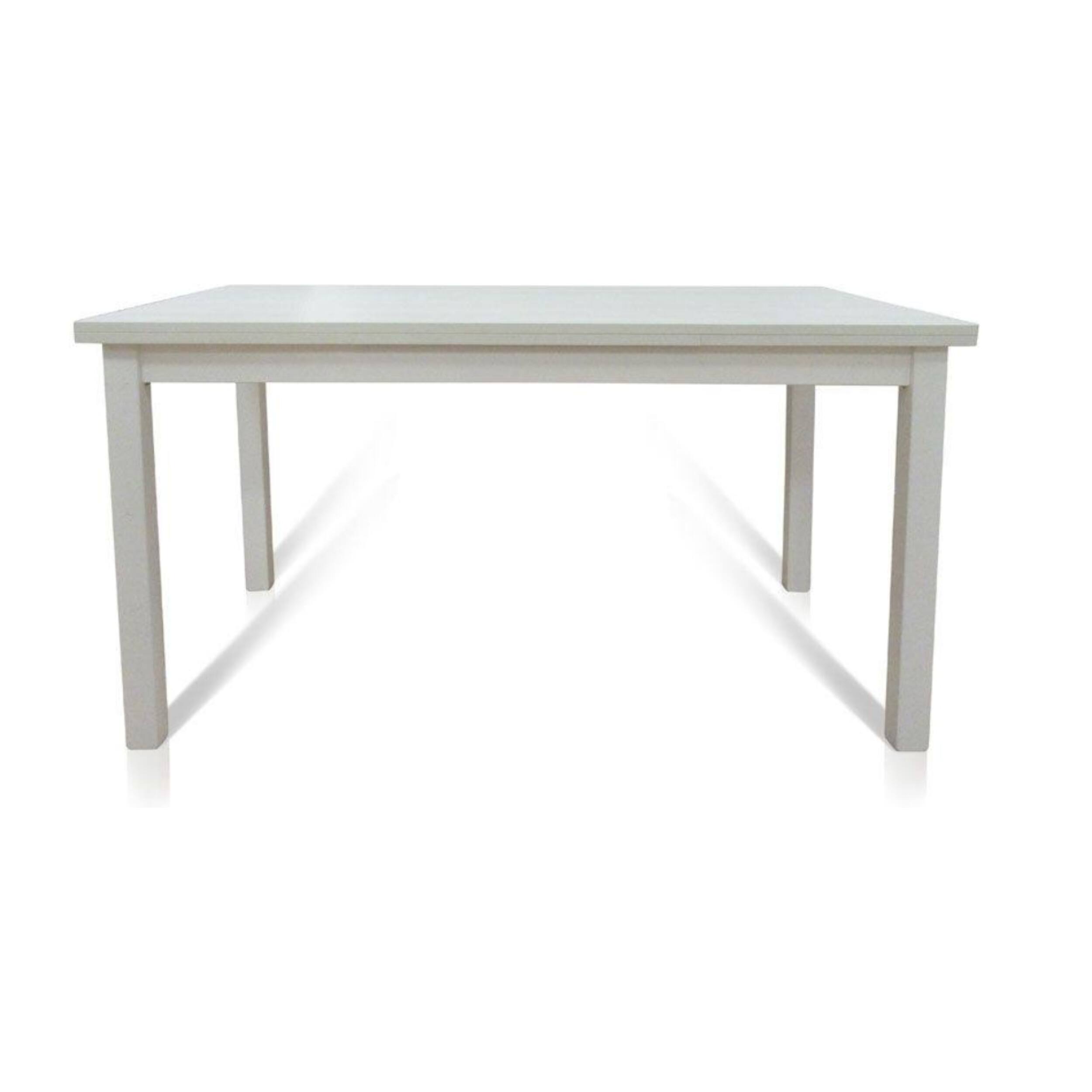 Tavolo da pranzo allungabile, 80 x 130 x 76, Bianco