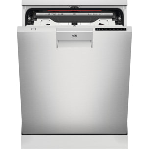 AEG Lavavajillas de 60 cm Serie 7000 GlassCare para 14 cubiertos FFB75717PM