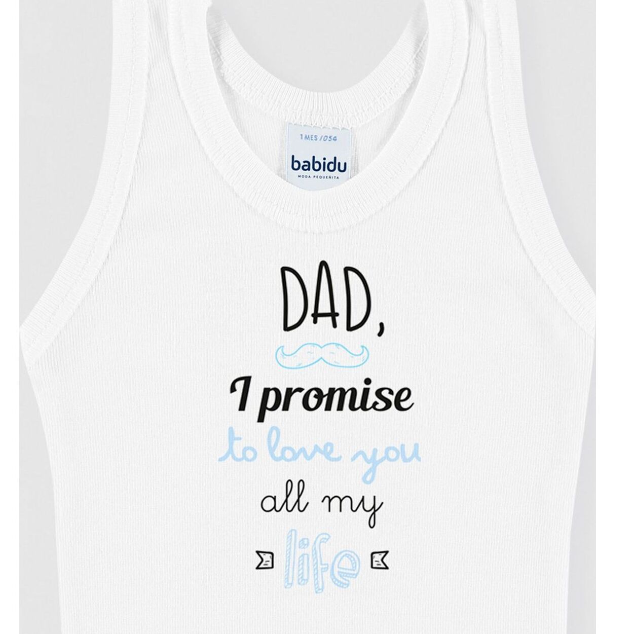 Body bebé tirantes personalizado frases