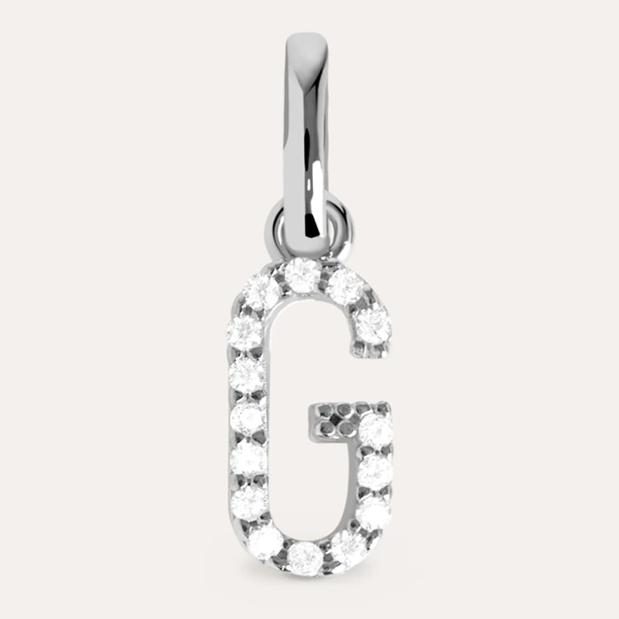 Charm Letter Spark Plata