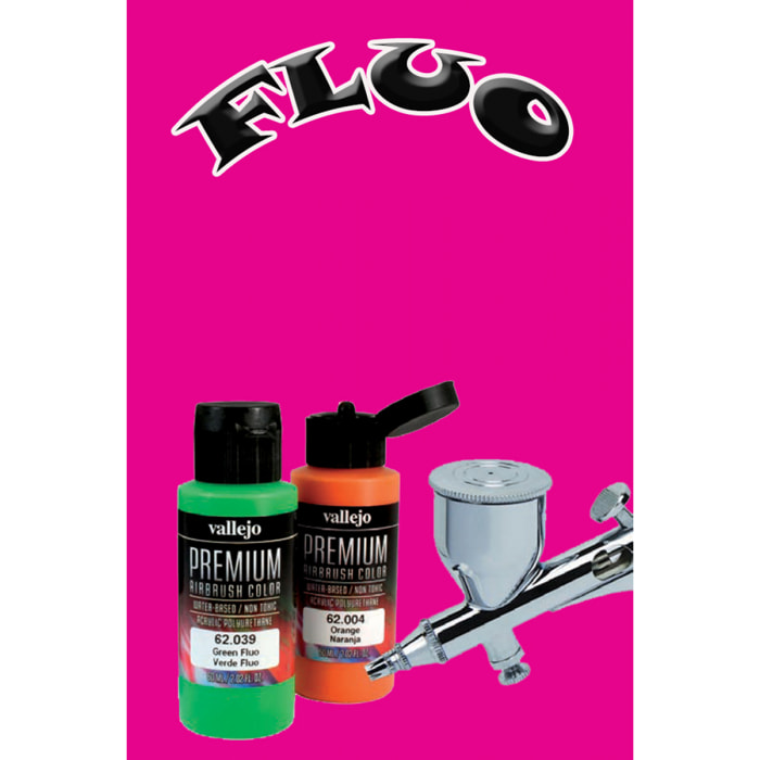 VALLEJO PREMIUM AIRBRUSH MAGENTA FLUO 62036 COLORI VALLEJO