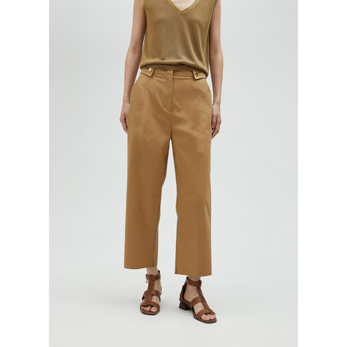 Pantaloni in tessuto sartoriale