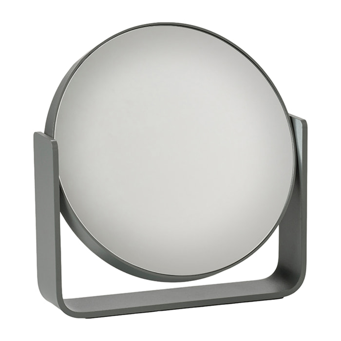 Miroir de table avec grossissement 5 x Ume Gris clair