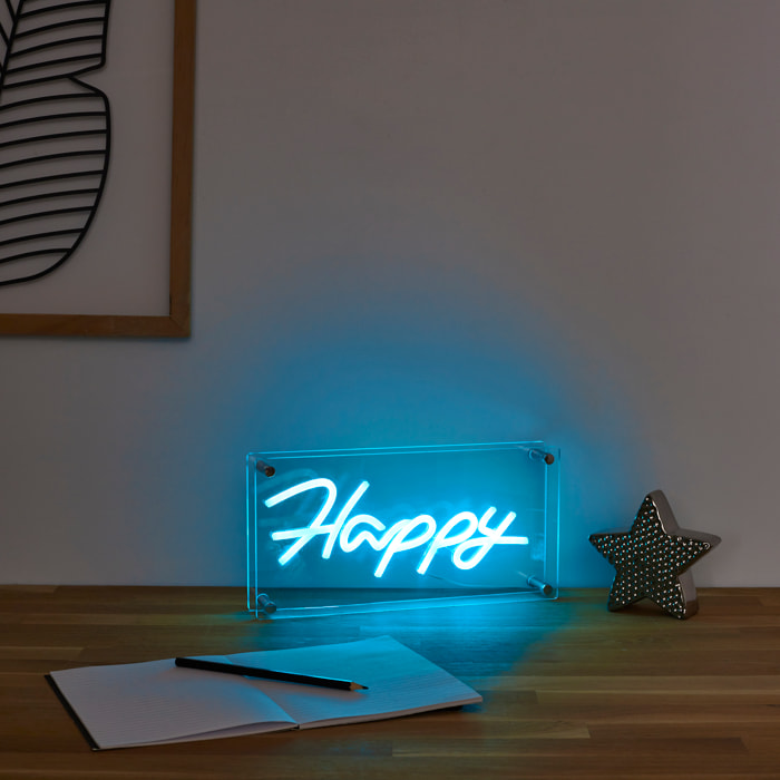 Lampe Acrylique Happy