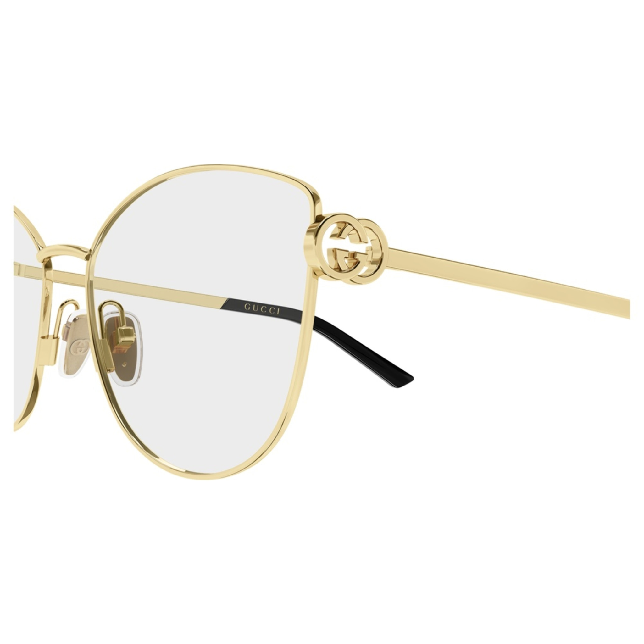 Gafas de Vista Gucci GG2049O-001 de Metal Mujer 57 mm
