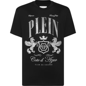 PHILIPP PLEIN Camiseta Cuello Redondo D AZUR