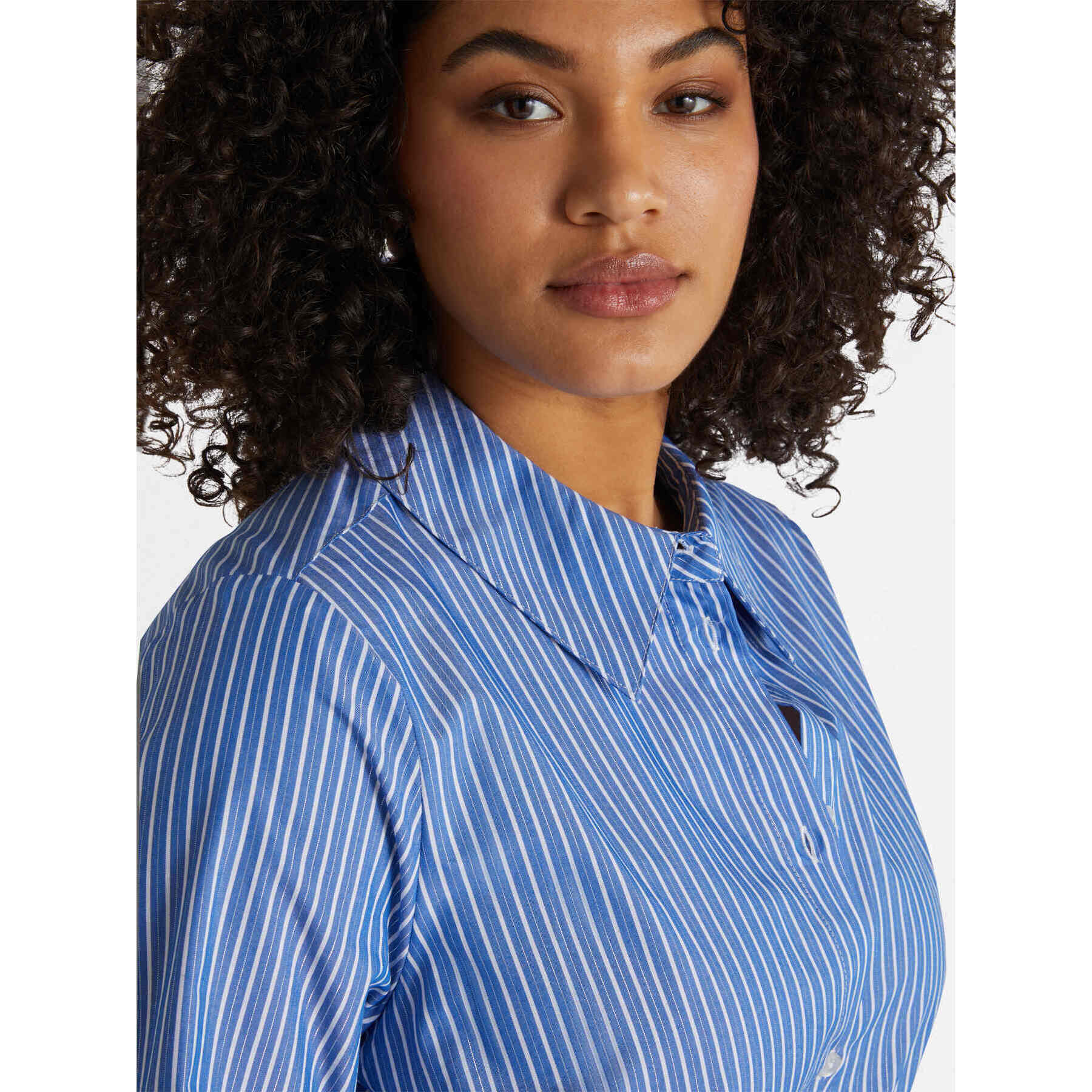 Fiorella Rubino - Camisa de rayas - Light - blue