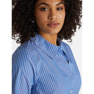 Fiorella Rubino - Camisa de rayas - Light - blue