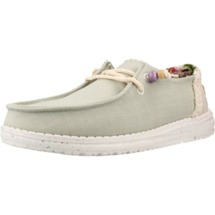 Zapatos Casual Mujer de la marca HEY DUDE  modelo 40071H VERDE