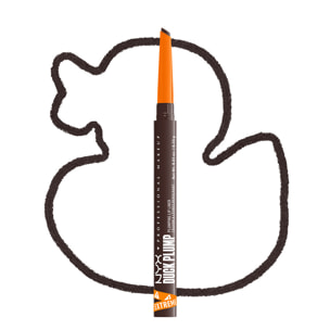 NYX Professional Makeup Duck Plump Plumping Lip Liner, crayon à lèvres, jusqu'à 10h de tenue, fini mat, Double Dose