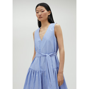 Vestito corto con strass