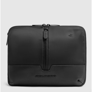 Piquadro Borsello in tessuto riciclato e pelle porta iPad®Pro 11, schermato con protezione RFID