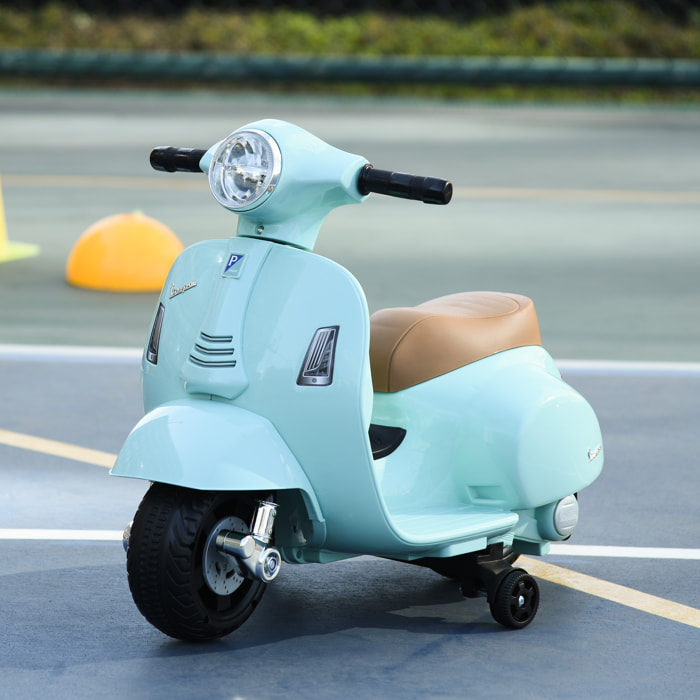 Moto Eléctrica Vespa para Niños de +18 Meses Verde