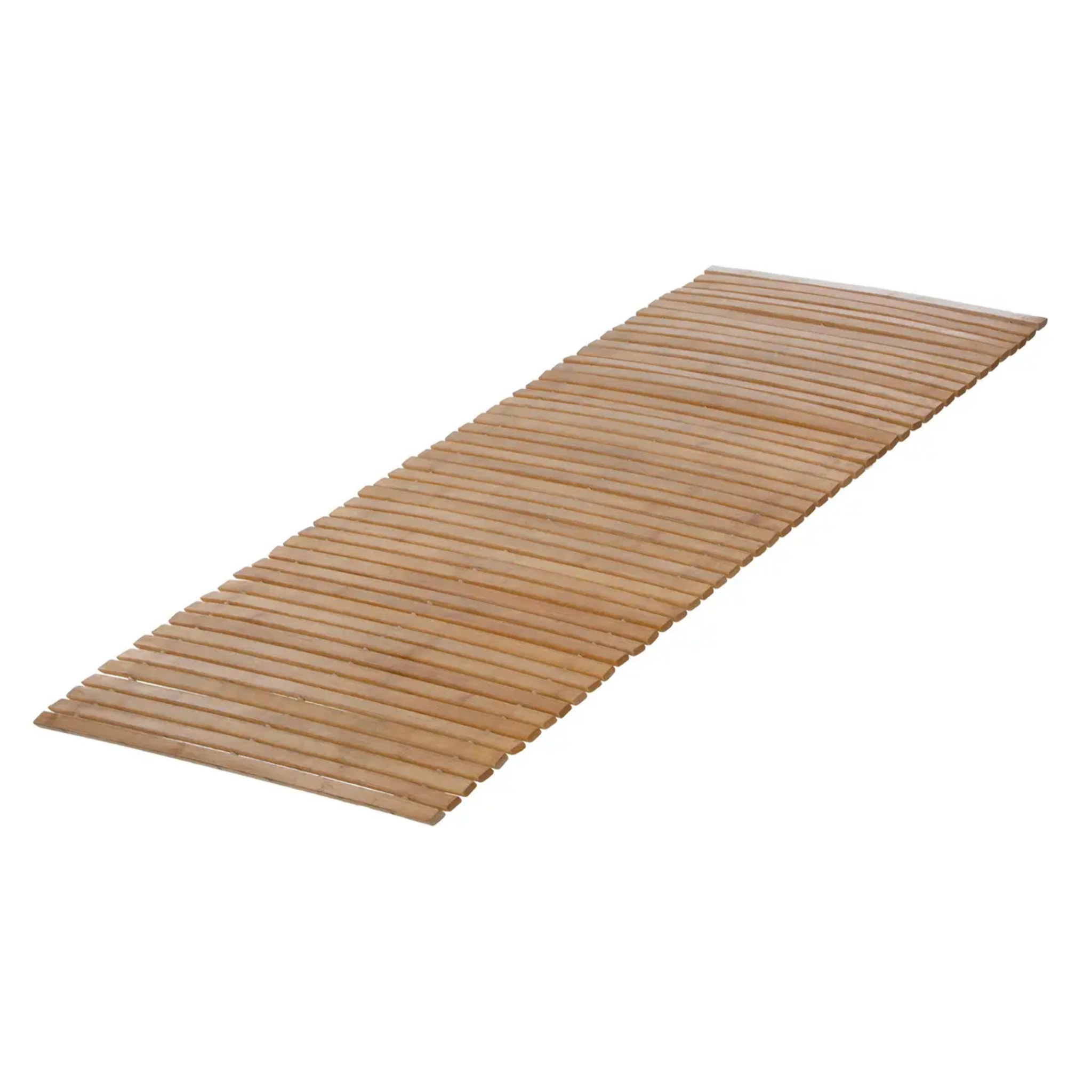 Tapis de bain caillebotis en bambou 50x120cm