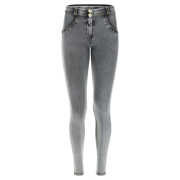 Pantaloni push up WR.UP® skinny in jersey-denim ecologico