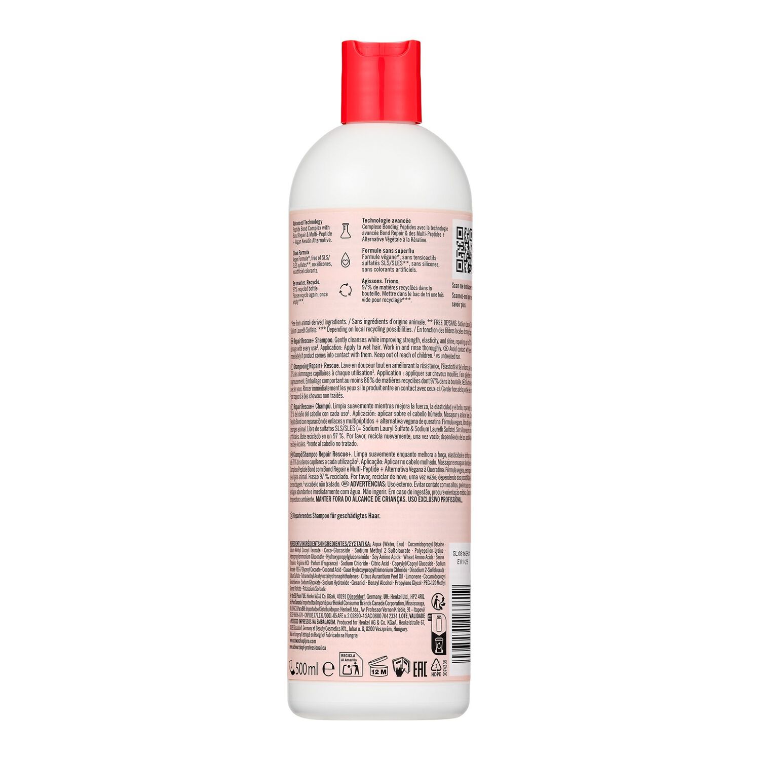 Bc Repair Rescue+ - SHAMPOOING 500ML