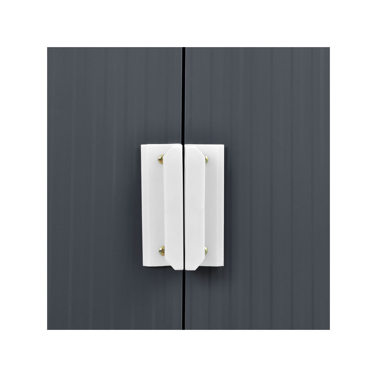 Abri de jardin métal "Vegas" - 8,83 m² - Gris