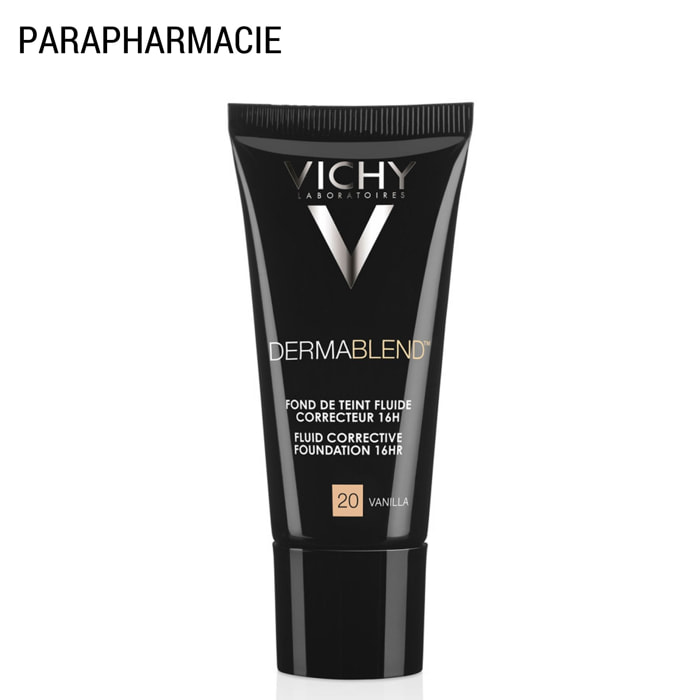 N°20 Vanilla - Fond de Teint Correcteur 16H - 30 ml