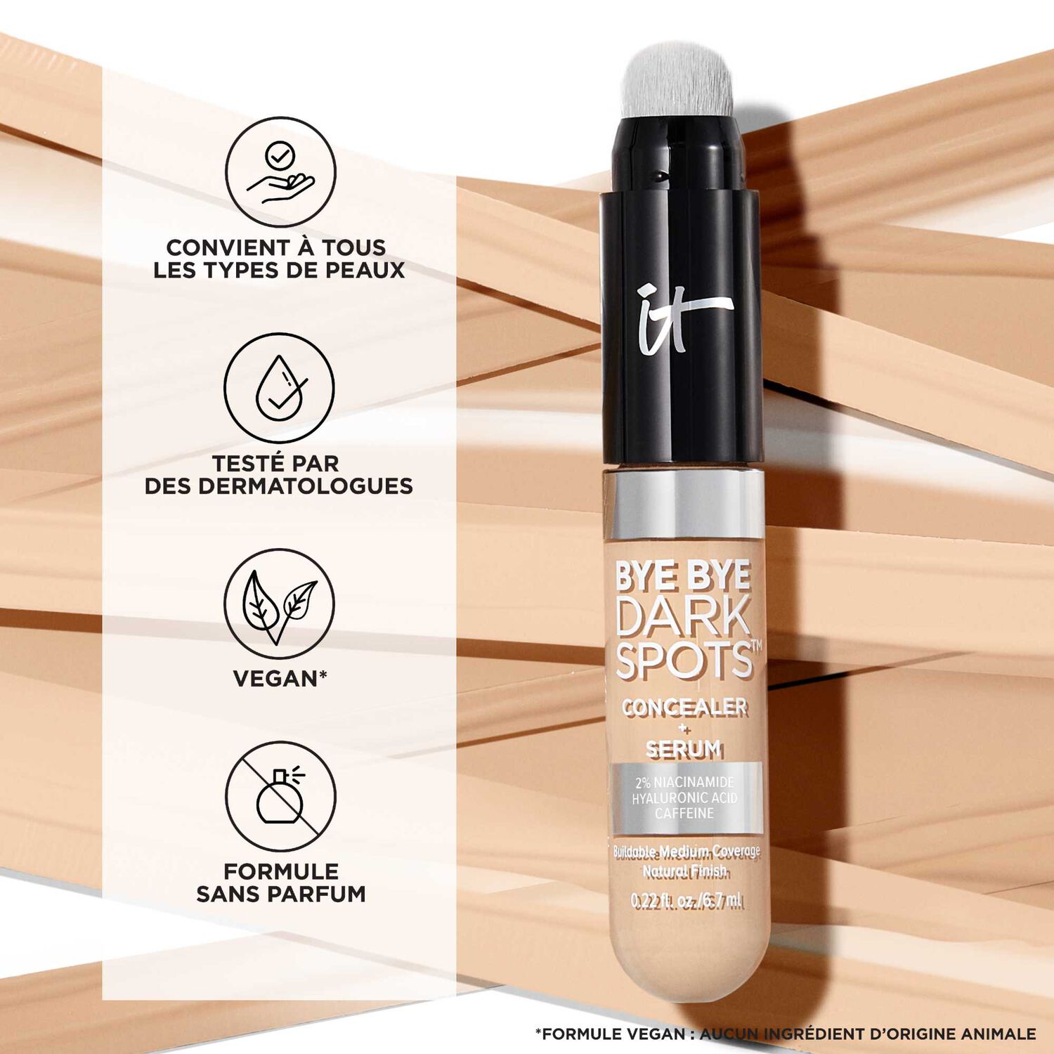 Bye Bye Dark Spots Concealer  - Correcteur de Teint + Sérum 9g