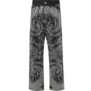 PHILIPP PLEIN High Rise Jeans TIE DYE