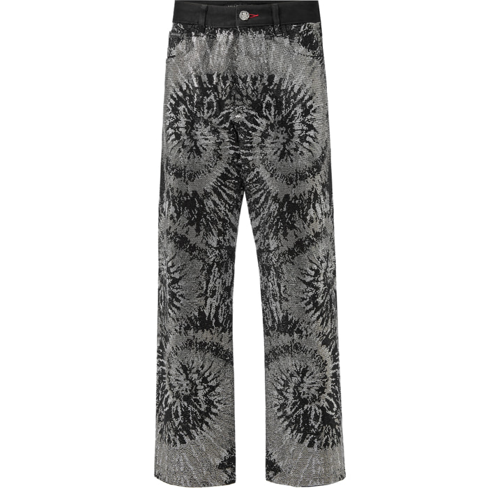 PHILIPP PLEIN High Rise Jeans TIE DYE