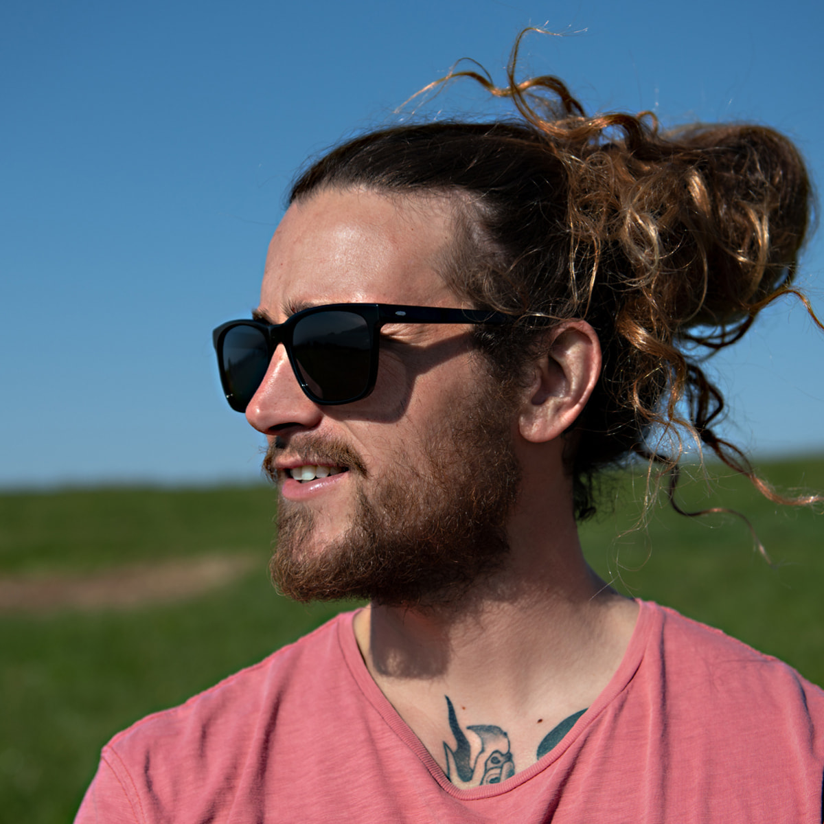 OCCHIALI DA SOLE OCEAN BURTON in Nero